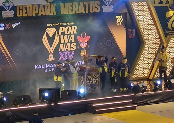 
 Powarnas XIV Resmi Digelar, Gubernur Kalsel Sambut Atlet PWI Seluruh Indonesia