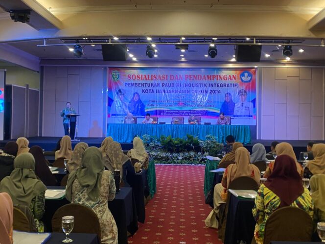 
 Tingkatan Kualitas Pendidikan, Pembentukan PAUD HI di Banjarmasin Terus Dilakukan