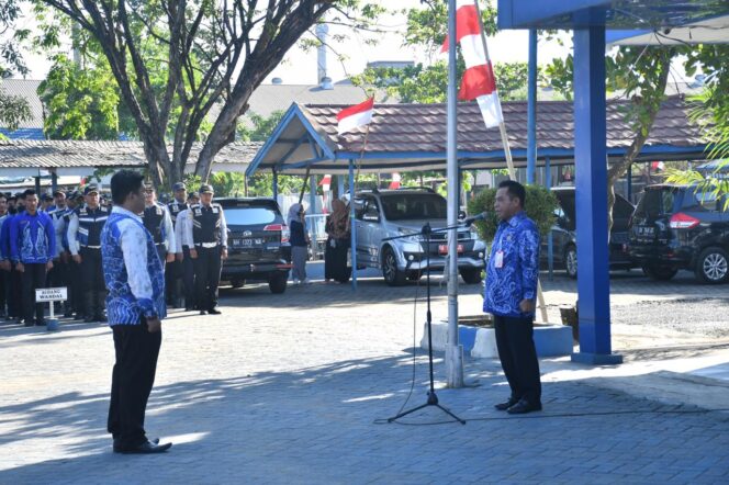 
 Tinjau Kantor Usai Apel, Wawali Dorong Inovasi Teknologi Dishub Banjarmasin