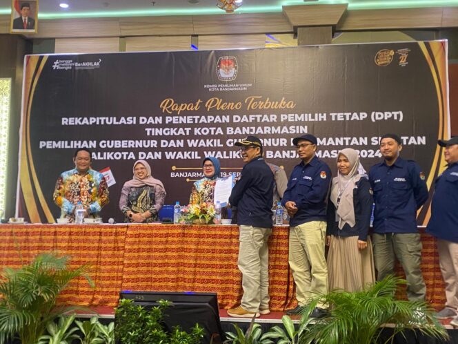 
 DPT Banjarmasin Alami Penambahan 353 Orang Terdata, Kebanyakan Pemilih Pemula