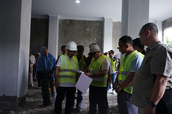 
 Tahap II Pembangunan Asrama Mahasiswa HST di Yogyakarta, Pjs Bupati Pantau Progres