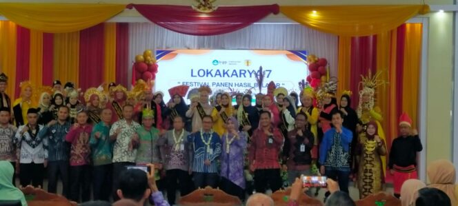 
 Lokakarya 7, Festival Panen Belajar Program Guru Penggerak Angkatan 10 di Pendopo HST.