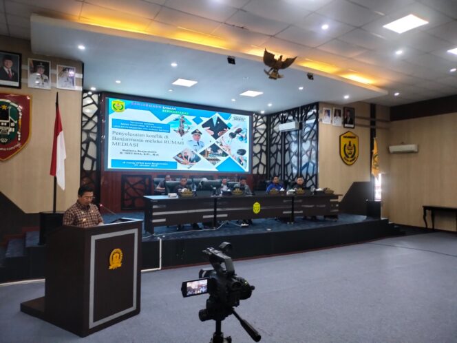
 Raperda Rumah Mediasi Banjarmasin, Inisiatif Perkuat Kedudukannya