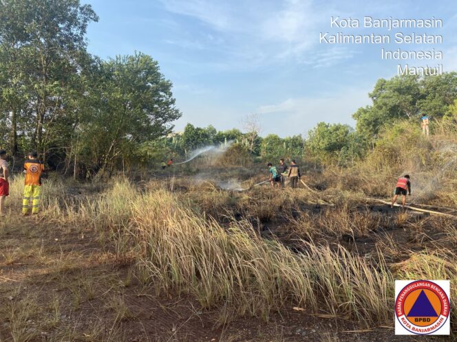 
 BPBD Banjarmasin Antisipasi Dini Potensi Kebakaran Lahan Meski Kemarau Basah