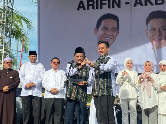
 Mendekati Debat Perdana, Paslon Wali Kota dan Wakil Wali Kota Arifin – Akbari Matangkan Persiapan