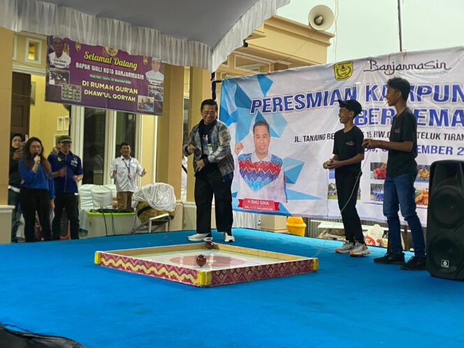
 Kamber Bergema Diresmikan, Wali Kota Banjarmasin Harapkan Bisa Melahirkan Atlet Olahraga Tradisional Beprestasi