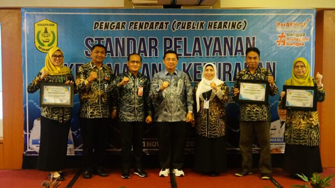 
 Kecamatan Banjarmasin Tengah Gelar Public Hearing Bersama Tokoh Masyarakat Terkait Standar Pelayanan