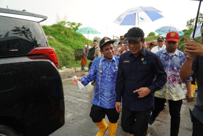
 Tak Memungkinkan Pengelolaan Sanitary Land Fill, Menteri LHK Arahkan Pembangunan TPST di TPA Basirih