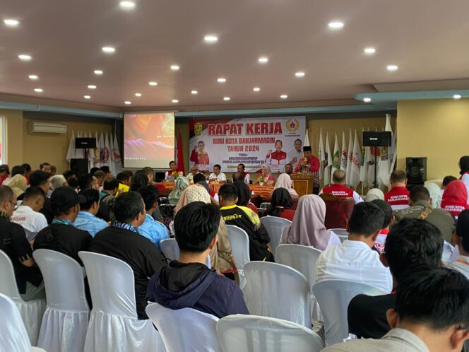 
 Gelar Raker Tahun 2025, KONI Banjarmasin Rumuskan Kebijakan, Program hingga Persiapan Porprov Kalsel