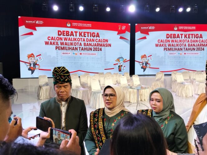 
 KPU Banjarmasin Tunjukan Nuansa Budaya Banjar di Debat Terakhir Paslon Wali Kota dan Wakil Wali Kota