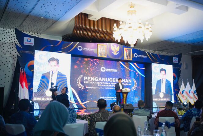 
 Ombudsman RI Umumkan Hasil Penilaian Kepatuhan Pelayanan Publik Tahun 2024, Banjarmasin Tertinggi se Kalsel