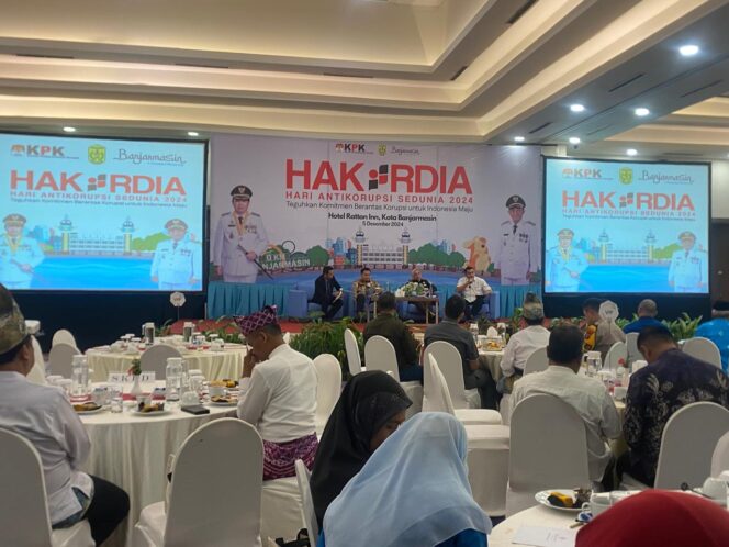 
 Peringatan Hakordia 2024, Pemko Banjarmasin Terus Komitmen Berantas Korupsi