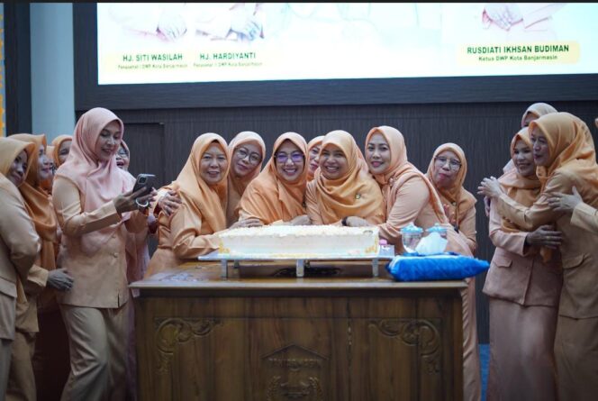 
 Momen HUT DWP ke-25, Pemko Banjarmasin Serius Hadapi Perubahan dari Aspek Teknologi Sosial Hingga Budaya