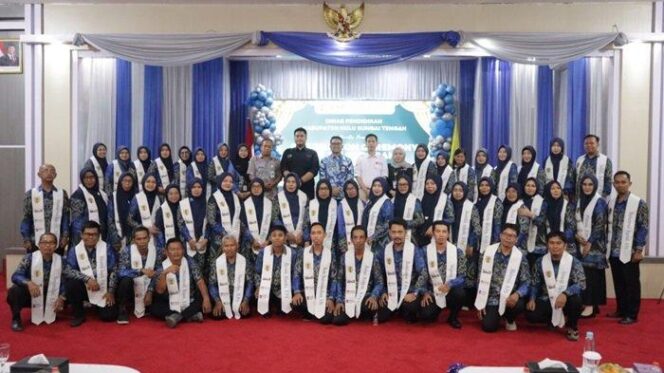 
 Apresiasi Guru Lulus SBI, Bupati Aulia: Aset Pemkab HST