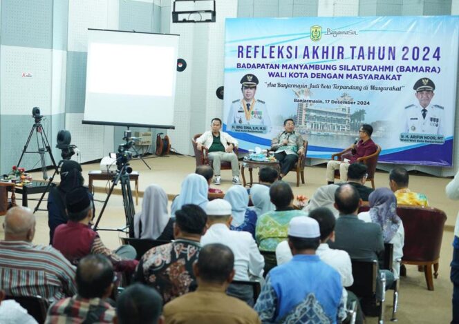 
 Bamara Refleksi Akhir Tahun 2024 : Misi 20 Program Prioritas Kota Banjarmasin Hampir Sempurna