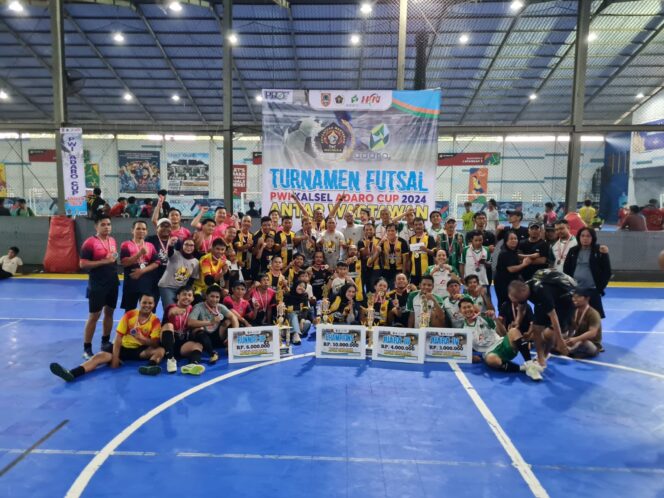 
 Ketua PWI Kalsel Apresiasi Gelaran Turnamen Futsal Cup Adaro 2024