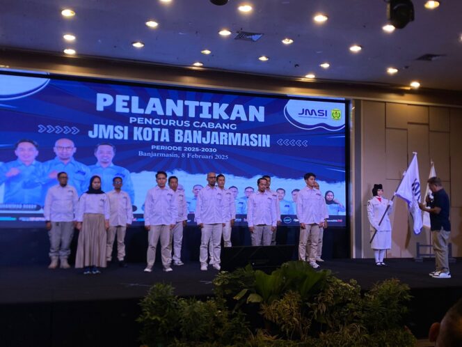 
 Pengurus Cabang JMSI Kota Banjarmasin Periode 2025-2030 Resmi Dilantik