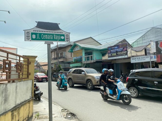 
 Dishub Banjarmasin Evaluasi Ulang Pemberlakuan Dua Arah di Jalan Cemara Raya