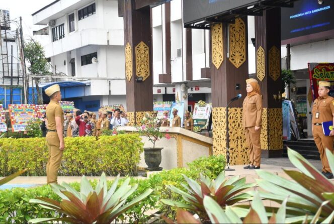
 Pimpin Apel Perdana Wakil Wali Kota Banjarmasin, Ananda Sampaikan Amanat Wali Kota Banjarmasin, Yamin