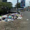 ket foto : Kondisi eks TPS Pasar Kuripan ditumpuki sampah.
