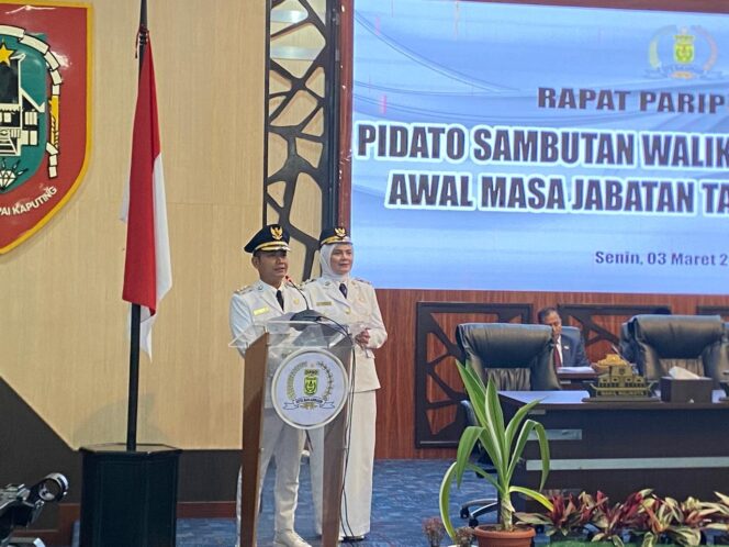 
 Menyamakan Visi Misi Bersama, Isi Pidato Pertama Wali Kota Banjarmasin dalam Rapat Paripurna