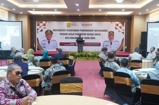 
 Buka Musrenbang dan RKPD, Wali Kota Pinta Kerjasama Agar Program Pembangunan Tercapai