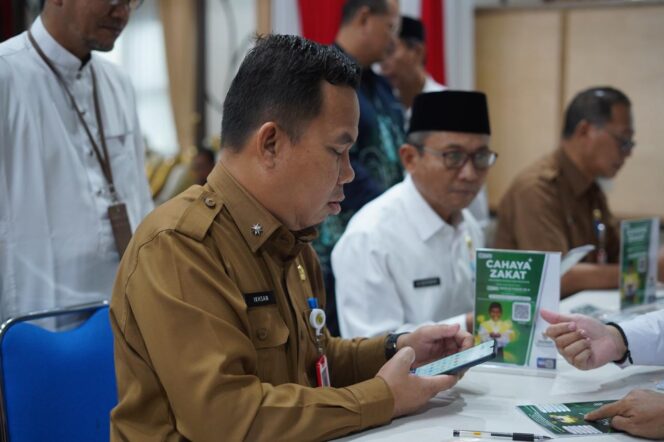 
 Jalankan Kewajiban, Baznas Fasilitasi ASN dan Pejabat Pemko Banjarmasin untuk Salurkan Zakat