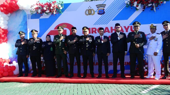 
 HUT Bhayangkara ke-79, Wali Kota Banjarmasin Apresiasi Peran Polri Jaga Kondisi Trantibum Kota Seribu Sungai