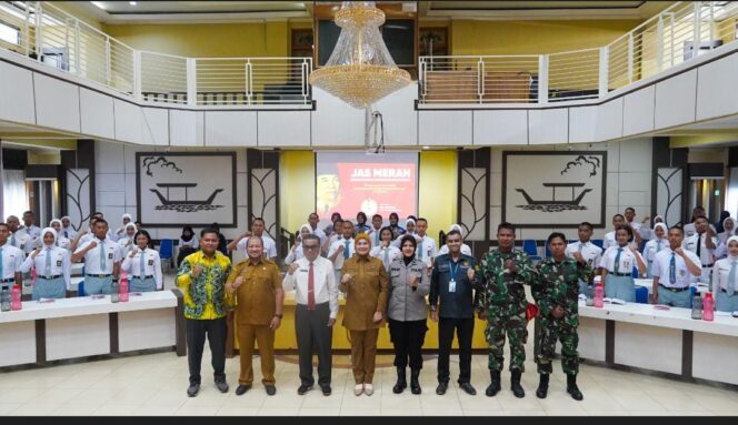 
 Jelang HUT ke-80 RI, Wawali Ananda Motivasi 34 Capaskibraka Kota Banjarmasin