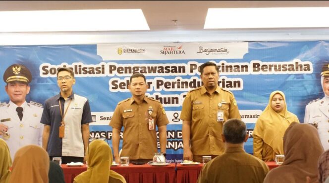 
 Disperdagin Banjarmasin Dampingi IKM Lengkapi Dokumen Perizinan dan Kepatuhan Produksi