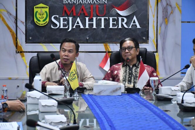 
 Deputi I Kantor Komunikasi Kepresidenan RI Kunjungi Banjarmasin, Tinjau Program Prioritas Nasional