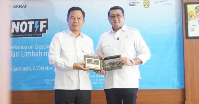 
 Menteri Ekonomi Kreatif RI Kunjungi Banjarmasin Creative Hub, Dorong Pertumbuhan Industri Kreatif Lokal