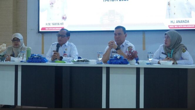 
 Pemko Banjarmasin Dorong Kolaborasi 3 Pilar Tekan Angka Stunting