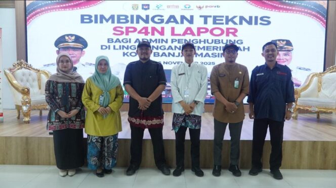 
 Lewat Bimtek SP4N LAPOR, Diskominfotik Banjarmasin Siapkan Admin Unggul Kelola Aduan Warga