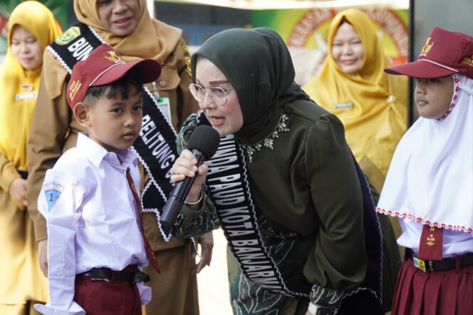 
 Bunda PAUD Banjarmasin Pastikan MPLS Berlangsung Ramah dan Menyenangkan