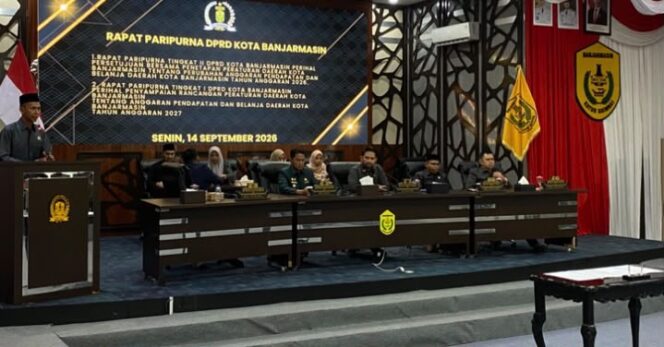 
 DPRD Banjarmasin Sepakati APBD Perubahan 2026, Pembahasan APBD 2027 Mulai Berguli