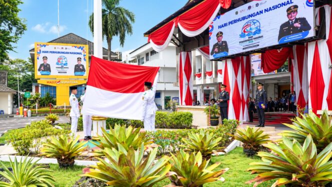 
 Wali Kota Yamin Pimpin Upacara Harhubnas ke-55, Tekankan Pentingnya Keselamatan Transportasi